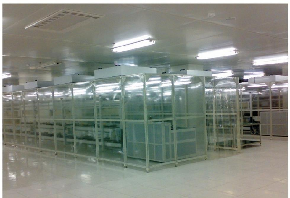 潔凈棚工程案例圖